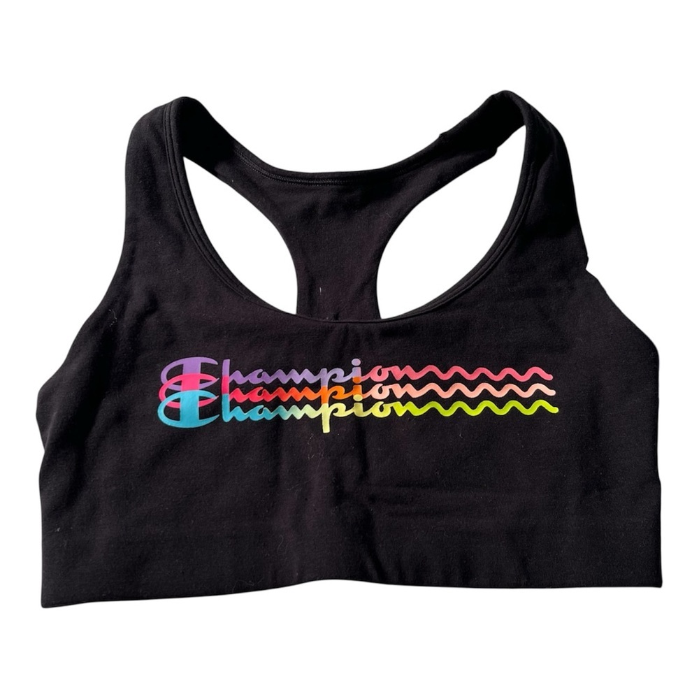 New Champion Pullover Racerback Sport Bra 90% Cotton Sz S